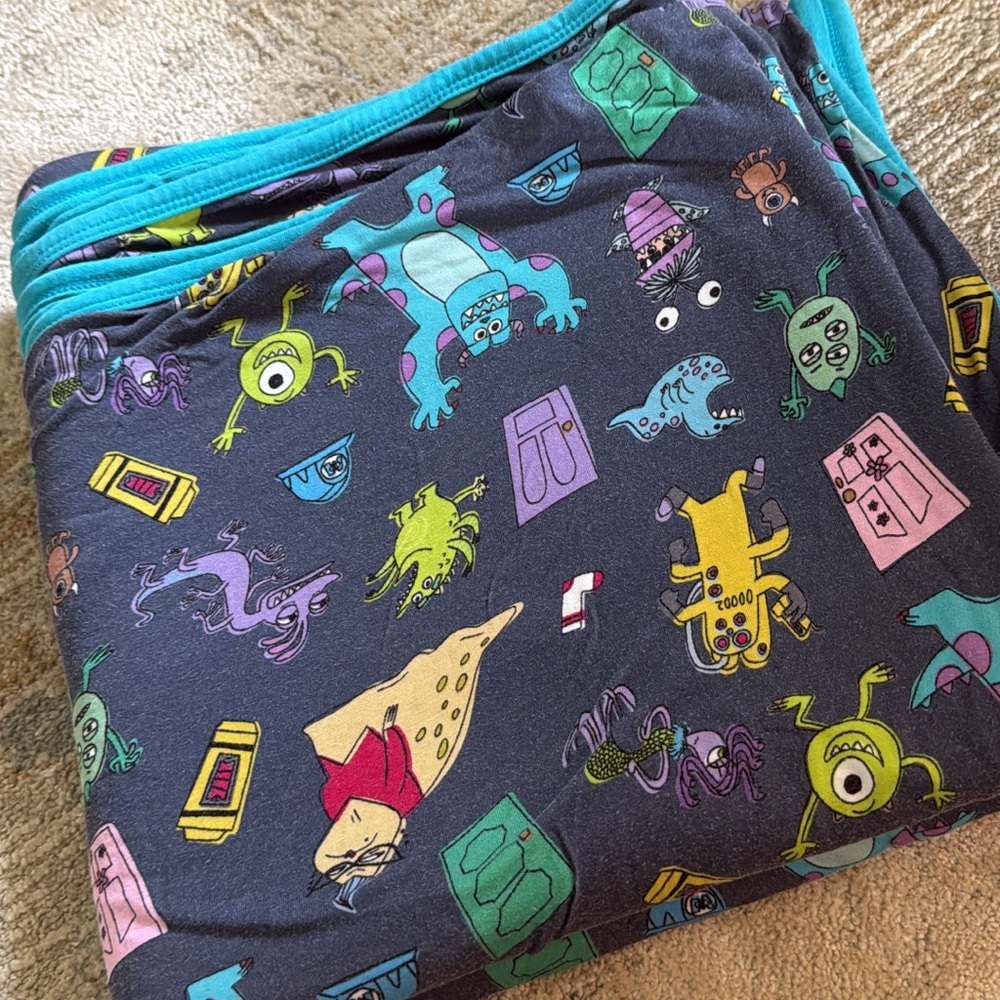 Little Sleepies Monster Inc Cloud blanket